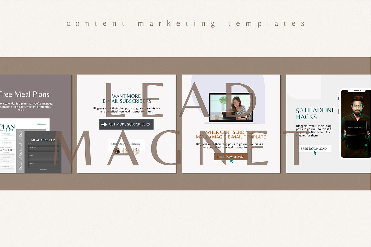 Content Marketing Template CANVA, a Social Media Template by goodesign (Photo 13 of 23)