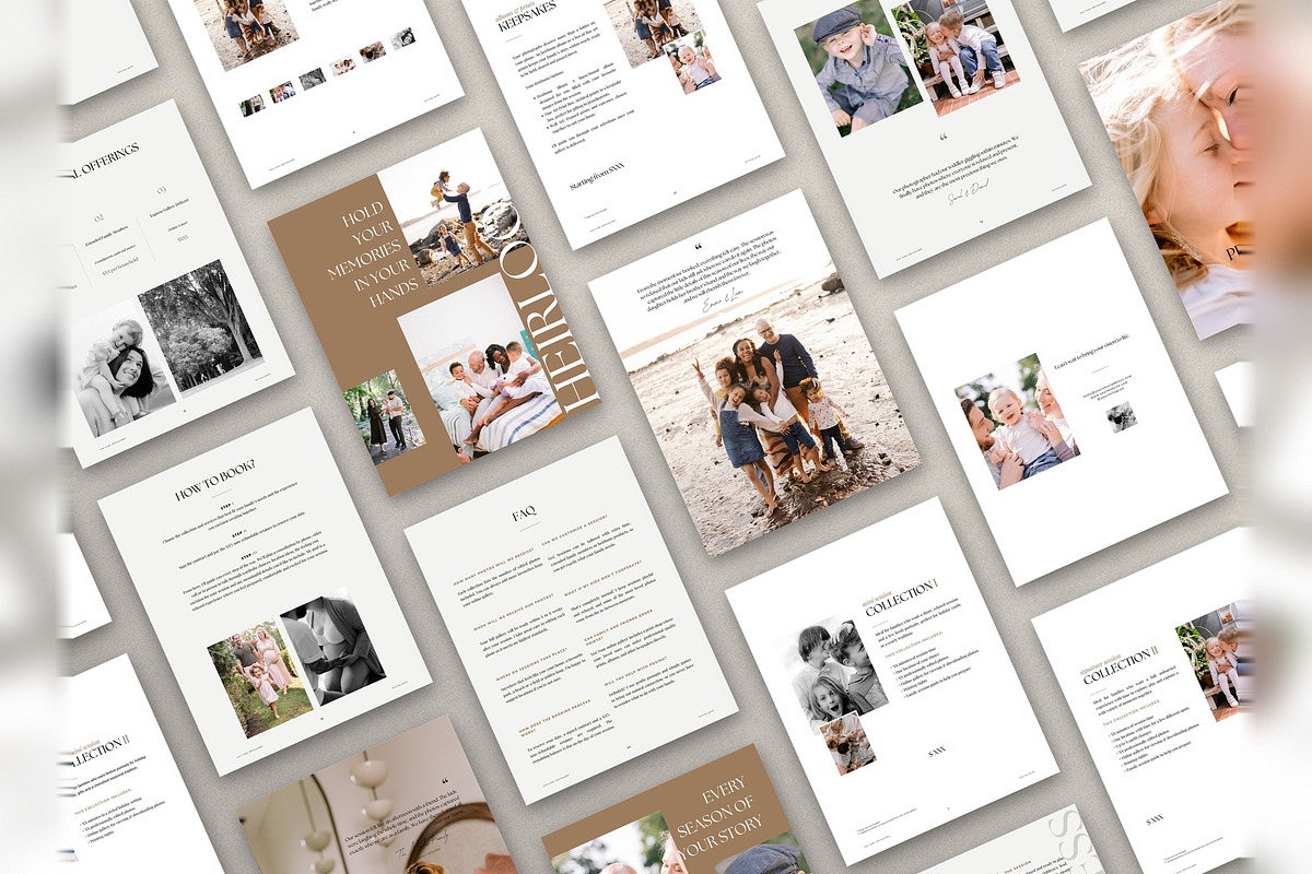Family Photography Pricing Guide, a Brochure Template by Cagdas Yoldas (Photo 6 of 9)