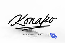 Konako | Monoline Signature