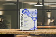 Menu Mockup, an Advertising Mockup by Design Source_ (Thumbnail 2 of 4)