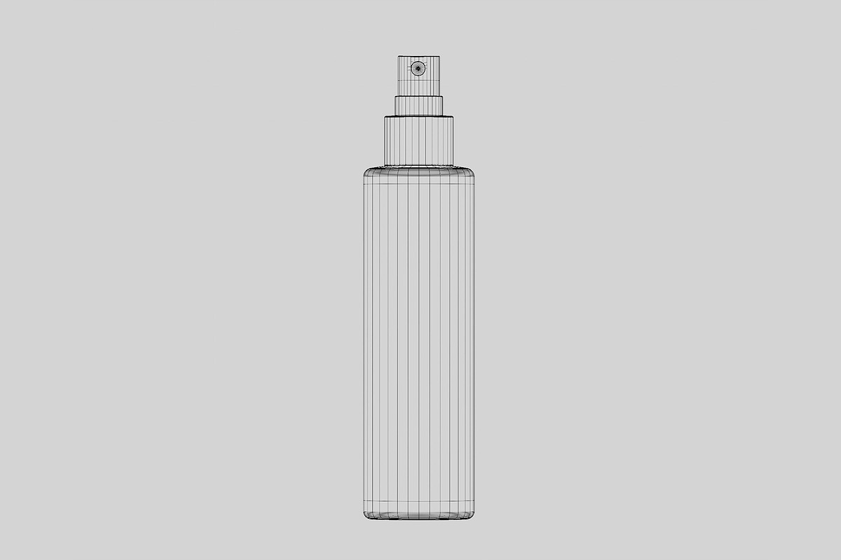 Spray bottle 04, an Object 3D Model by fahad121 (Photo 4 of 5)