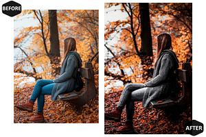 12 Dreamy Autumn Photoshop Actions