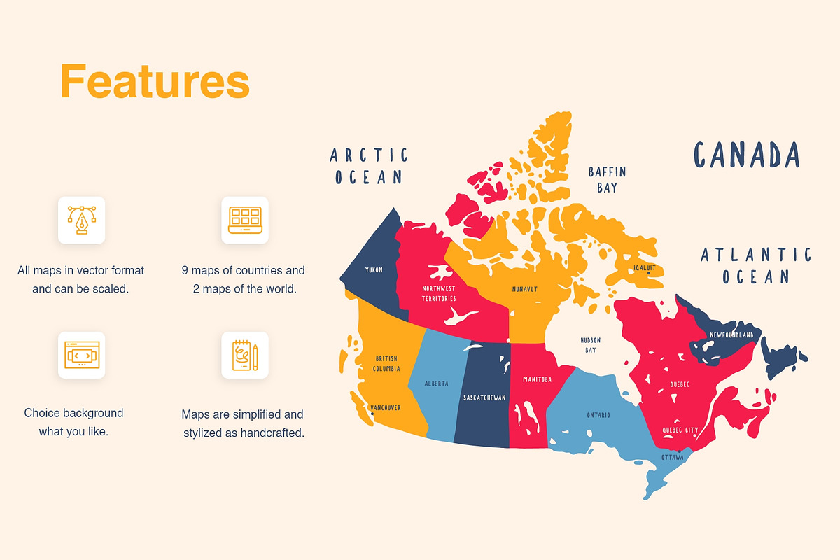 World Vector Map, a Graphic by GraphicCo (Photo 3 of 10)