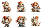 Whimsical Easter Gnome Clipart, an Illustration by CreationArt (Thumbnail 7 of 7)