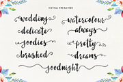 Fabulous Script, a Script Font by Dhan Studio (Thumbnail 5 of 6)