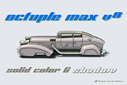 Octuple max -2 fonts-, a Sans Serif Font by deFharo (Thumbnail 5 of 8)