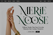Lovine, a Serif Font by zeenesia (Thumbnail 10 of 17)