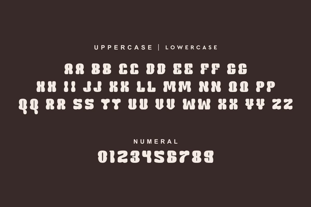 Vibes Bloze - Groovy Font, a Sans Serif Font by Iqsiart Studio (Photo 4 of 10)