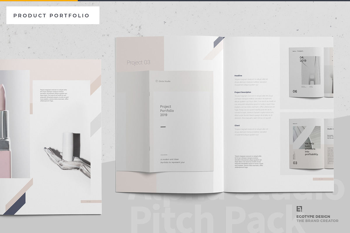 Calm Portfolio, a Brochure Template by Egotype (Photo 9 of 20)