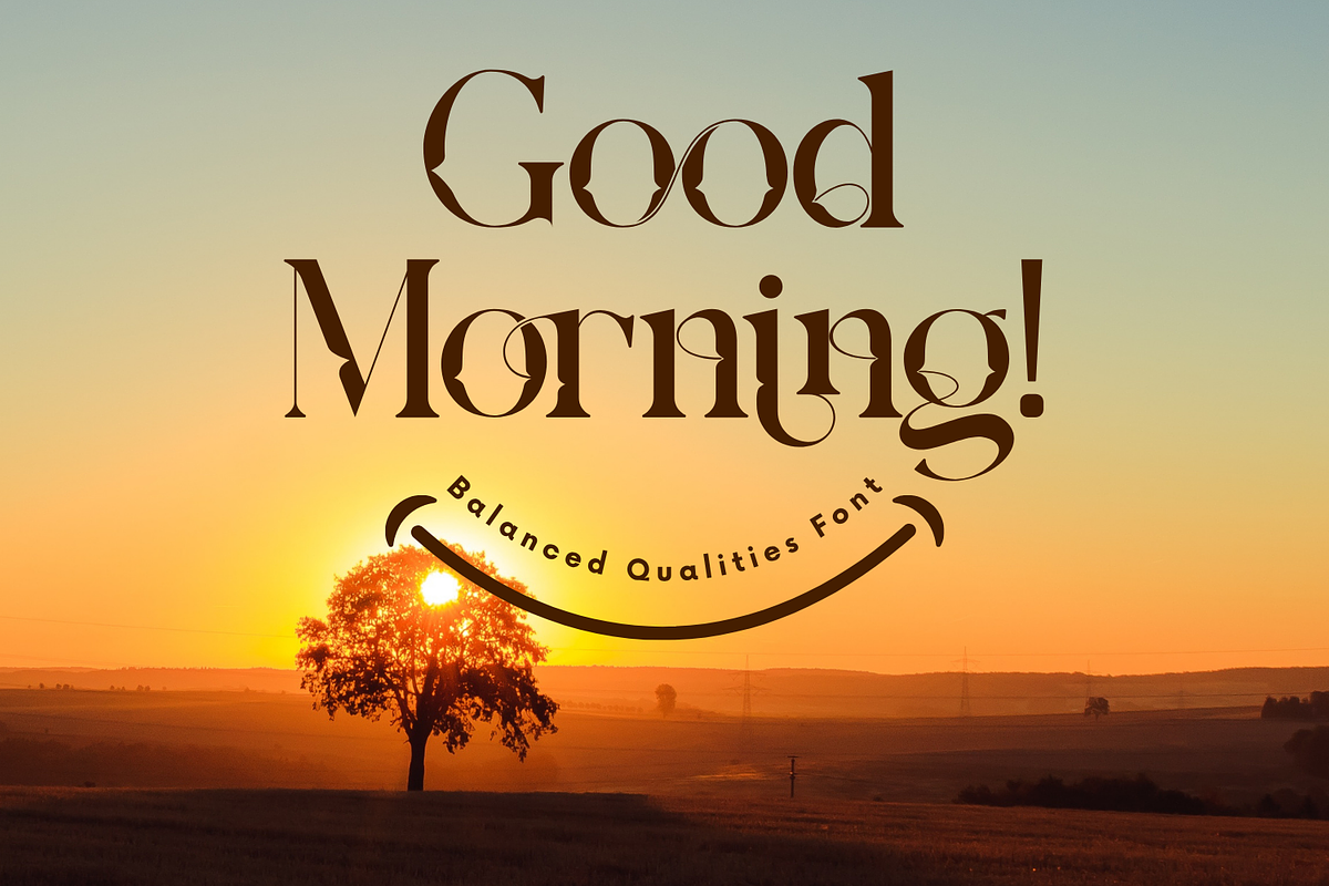 Balanced Qualities - Elegant Font, a Serif Font by 177Studio (Photo 2 of 8)