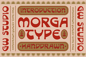 Morga | Handdrawn Typeface