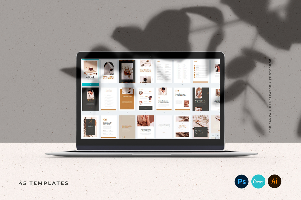 Classy & Minimal eBook Templates, a Marketing Template by AndrewPixel (Photo 2 of 12)