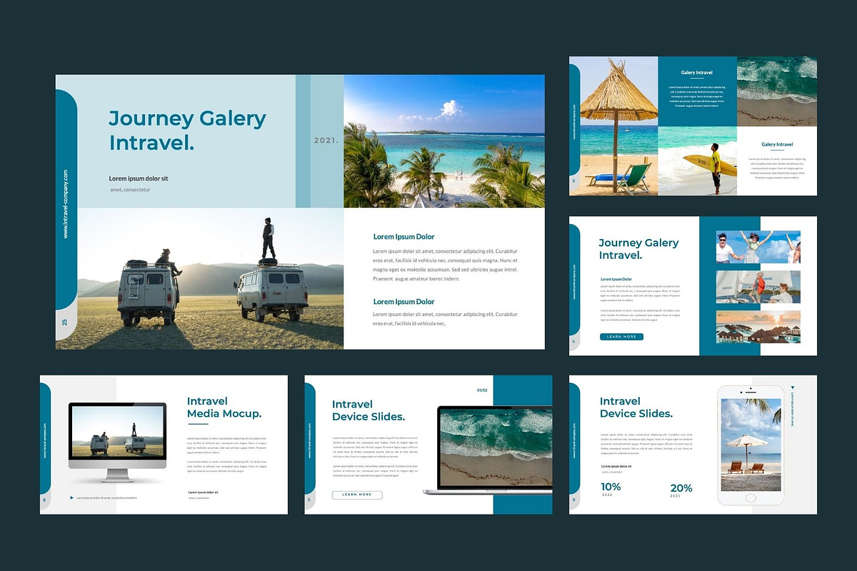 INTRAVEL Business Keynote Template, a Presentation Template by Rizki Herdian (Photo 5 of 6)