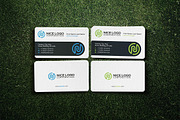 business card with the letter N, a Business Card Template by Indigo Graphic Shop (Thumbnail 1 of 4)