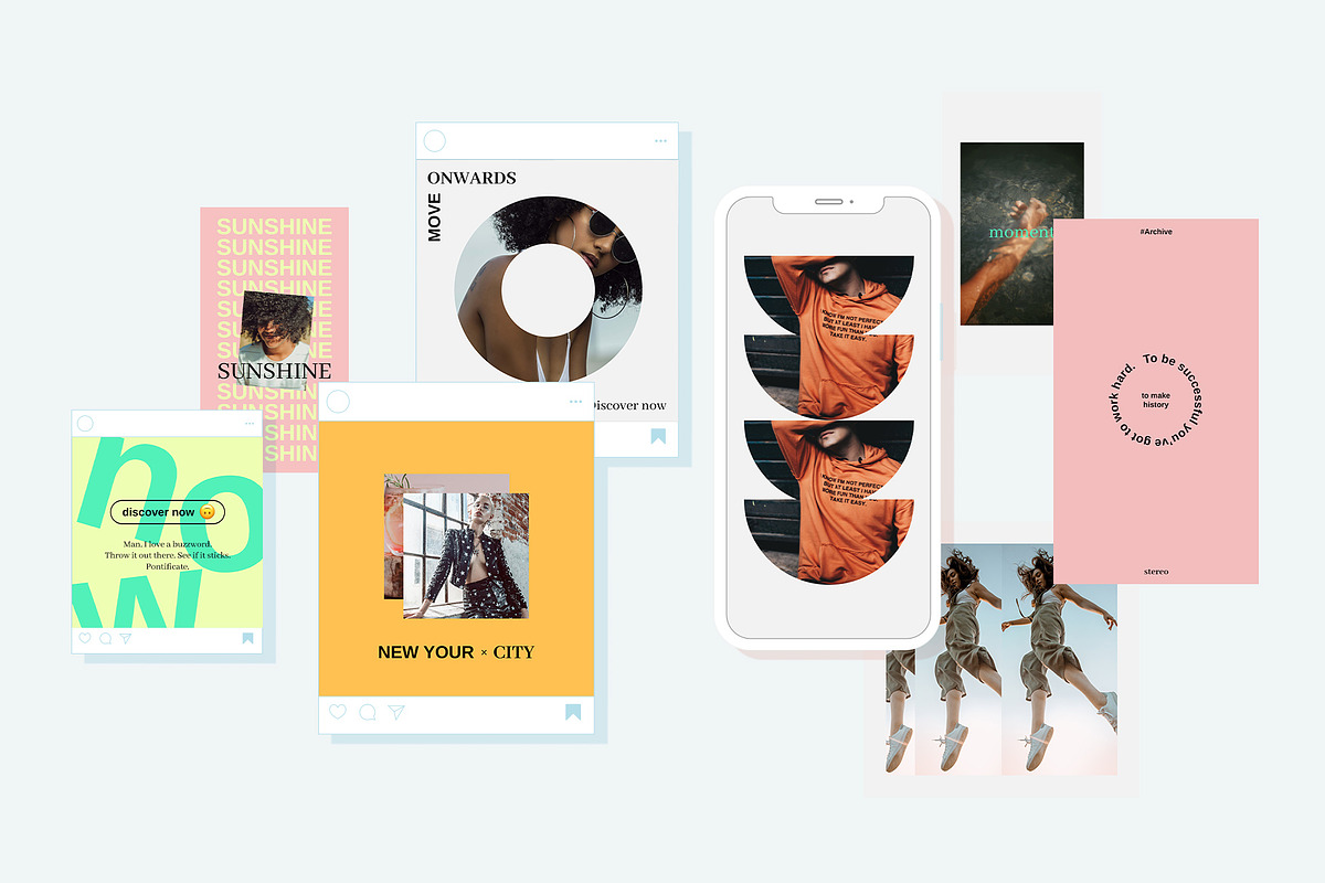 SALE Instagram BUNDLE | Canva & PS, a Social Media Template by BigWeek (Photo 11 of 12)