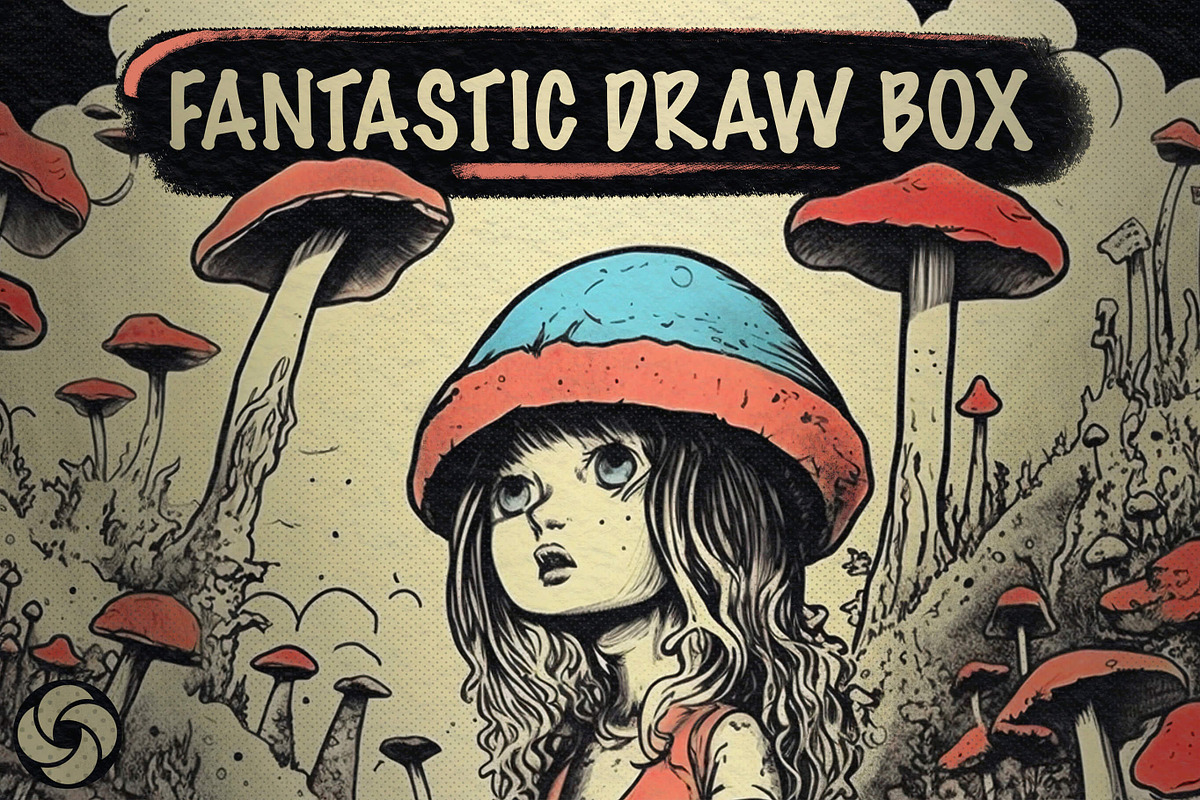 Fantastic Draw Box For Procreate, a Brush Add-On by Easy Procreate (Photo 1 of 10)