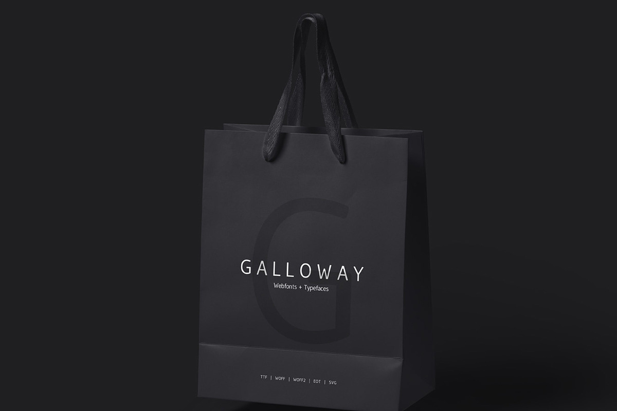 Galloway - Modern Typeface V2.0 preview 2