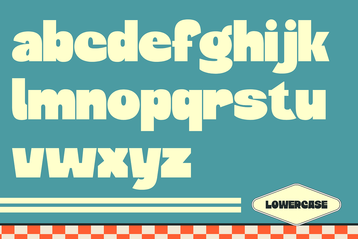 Blog Food - Branding Retro Logo Font, a Sans Serif Font by Nirmana Visual (Photo 6 of 14)