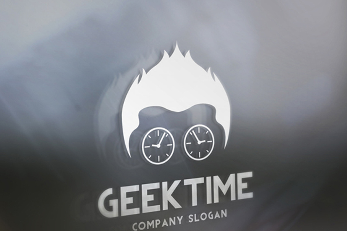 Geek time Logo, a Branding & Logo Template by rotree_man (Photo 1 of 5)