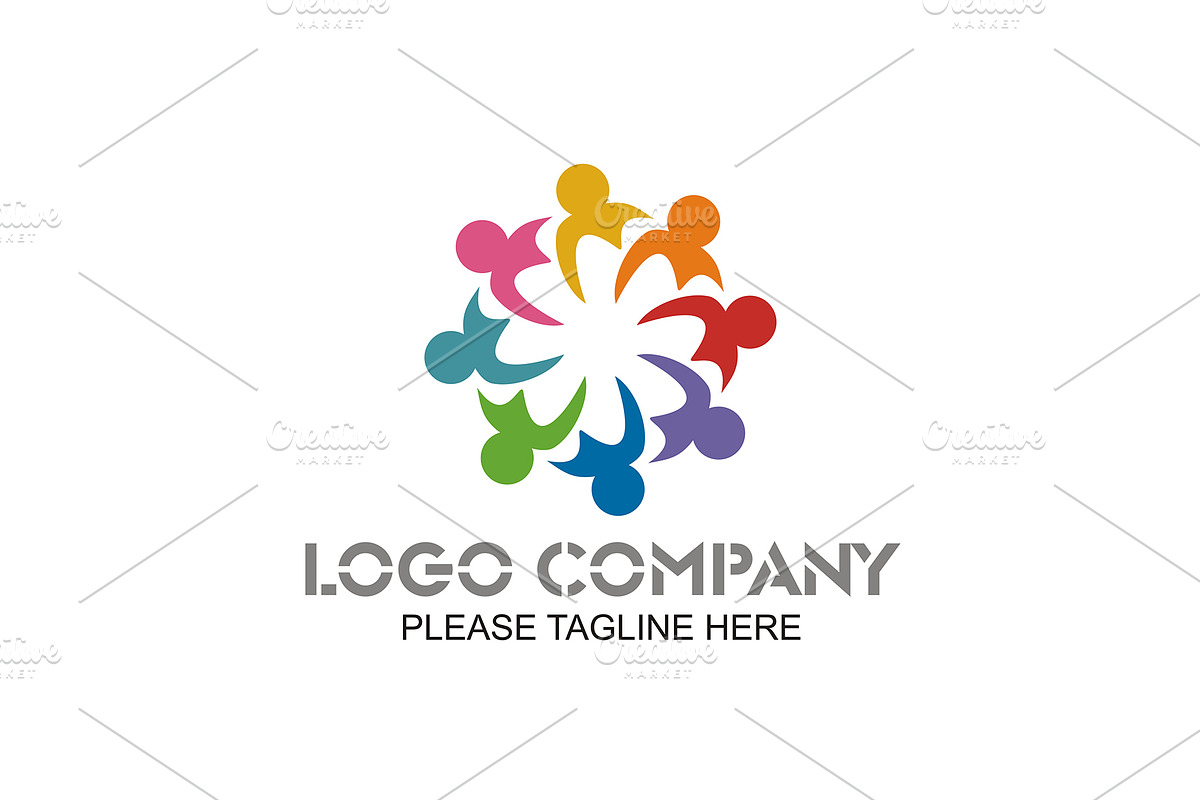 20 Logo Teamwork Templates Bundle, a Branding & Logo Template by Friendesigns (Photo 21 of 21)