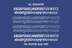 Melbrick - Baseball Athletic Font