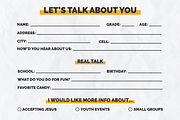 Church/Student Connection Card, a Card Template by JocAllen (Thumbnail 2 of 2)