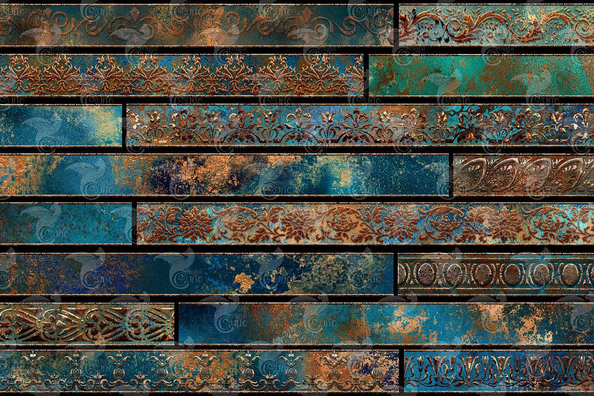 Patina Borders Clipart, an Illustration by Digital Curio (Photo 2 of 3)