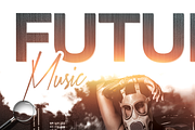 Future Music | 3in1 Flyer Template, a Flyer Template by GIGA-TEMPLATE (Thumbnail 9 of 10)