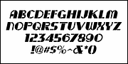 Floor Show JNL, a Serif Font by Jeff Levine Fonts (Thumbnail 6 of 6)