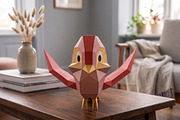 Sparrow bird - 3d papercraft, a Card Template by PAPER amaze (Thumbnail 2 of 4)