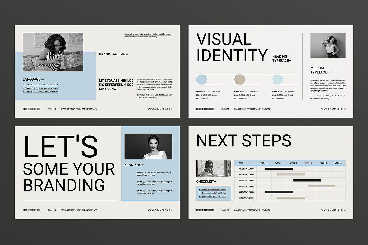 Brand Strategy Presentation Template preview 5