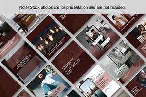 Brown CANVA Instagram Template N66