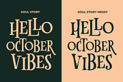 Soul Story - All Caps Serif Font, a Serif Font by Airotype (Thumbnail 2 of 9)