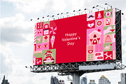 Happy Valentine's Abstract set, an Object Illustration by ArtPavo (Thumbnail 3 of 9)