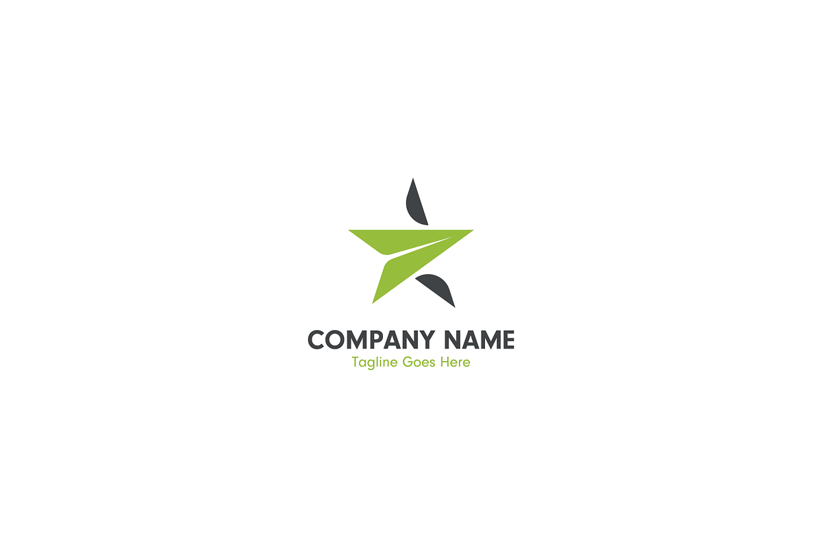Star with Rocket Logo, a Branding & Logo Template by Maryam Design Studio (Photo 1 of 8)