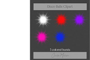 Disco Balls Clipart PNG Bundle, a Seasonal Illustration by Creative Matrix82 (Thumbnail 5 of 6)
