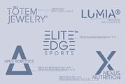 Tirion - The Ultimate Logo Toolkit, a Sans Serif Font by TirionType (Thumbnail 7 of 15)