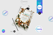 Christmas Pajama Party flyer Templat, a Flyer Template by Aam360 (Thumbnail 3 of 3)