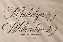 Marbelyn Walenstan Calligraphy