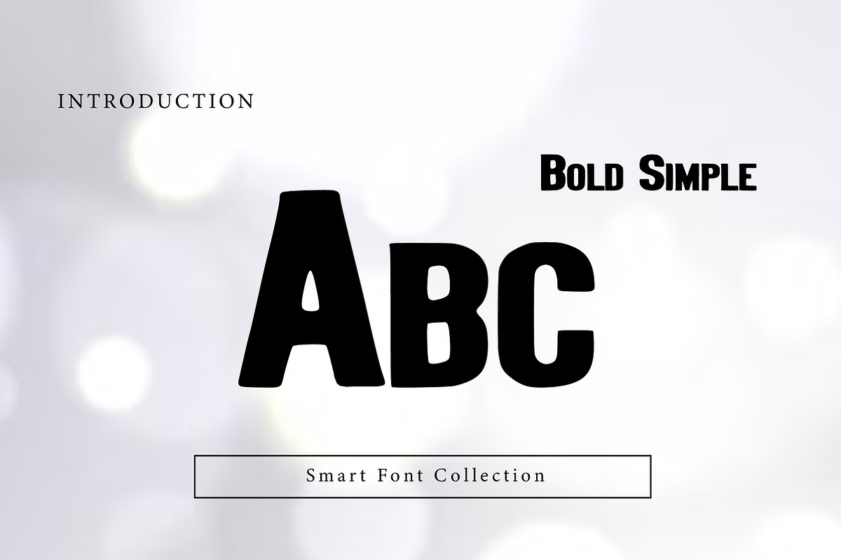 Bold Simple, a Slab Serif Font by Wow Magic (Photo 2 of 3)