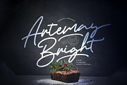 Artemay Bright - Signature Font, a Script Font by StringLabs (Thumbnail 1 of 9)