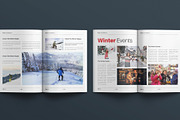 Winter Travel Magazine Template, a Magazine Template by E-Type (Thumbnail 5 of 8)