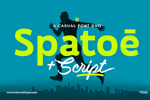 UT Spatoe - A Casual Font Duo