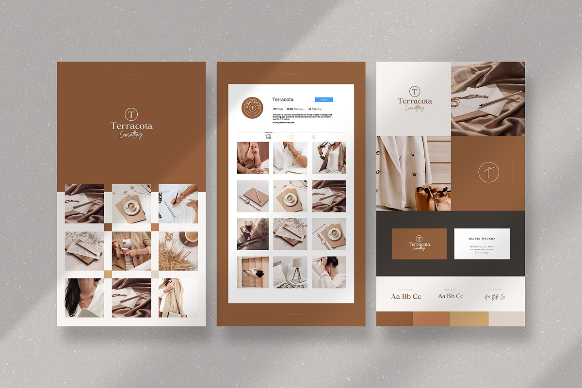 Brand Sheets For Canva & Illustrator, a Templates & Theme by AndrewPixel (Photo 7 of 11)