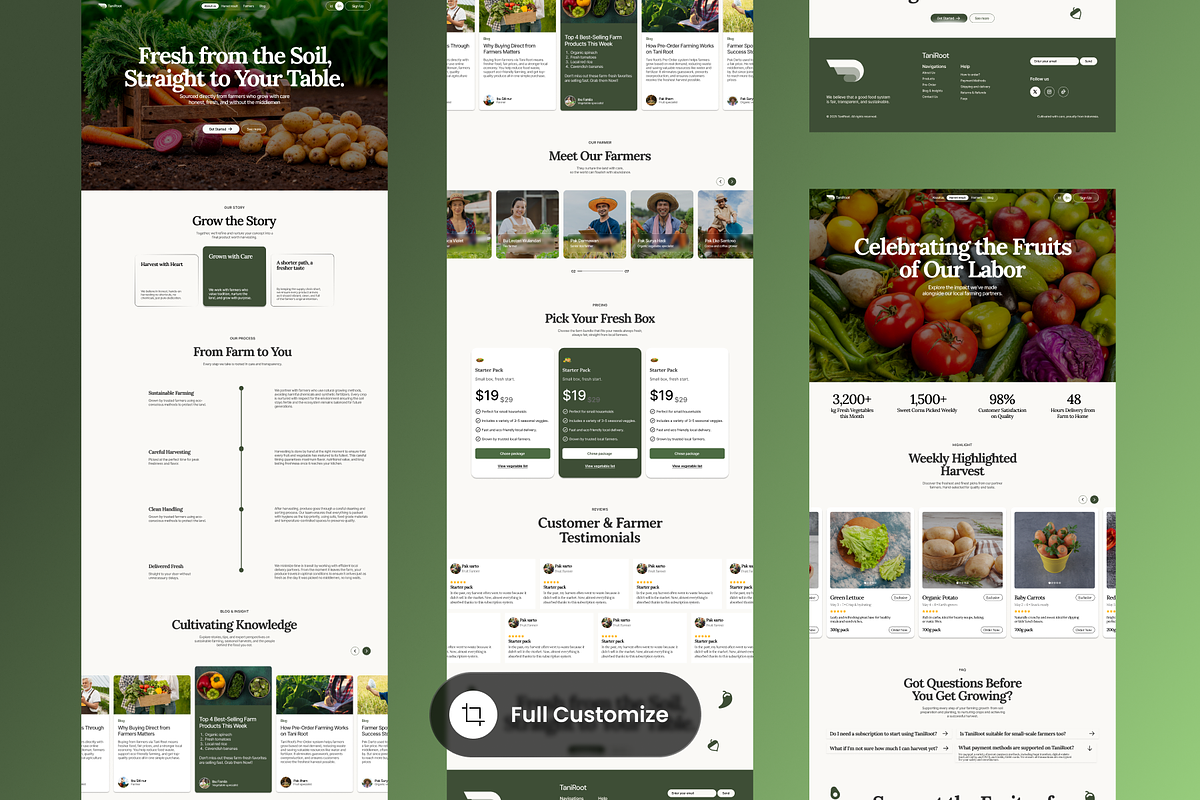 TaniRoot - Agricultural Business preview 3
