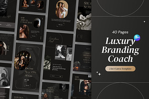 Luxury Branding Coach Canva Template