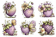 Whimsical Spring Strawberry Clipart, an Illustration by Daily.Designs (Thumbnail 4 of 7)