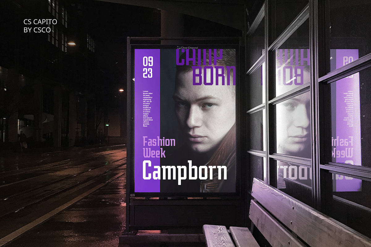 CS Capito – Sporty Font, a Sans Serif Font by Craft Supply Co. (Photo 6 of 8)