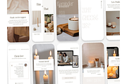 100 Candle Social Media Stories, a Social Media Template by PatternLab. (Thumbnail 8 of 9)