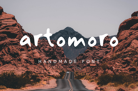 Artomoro Handmade Font